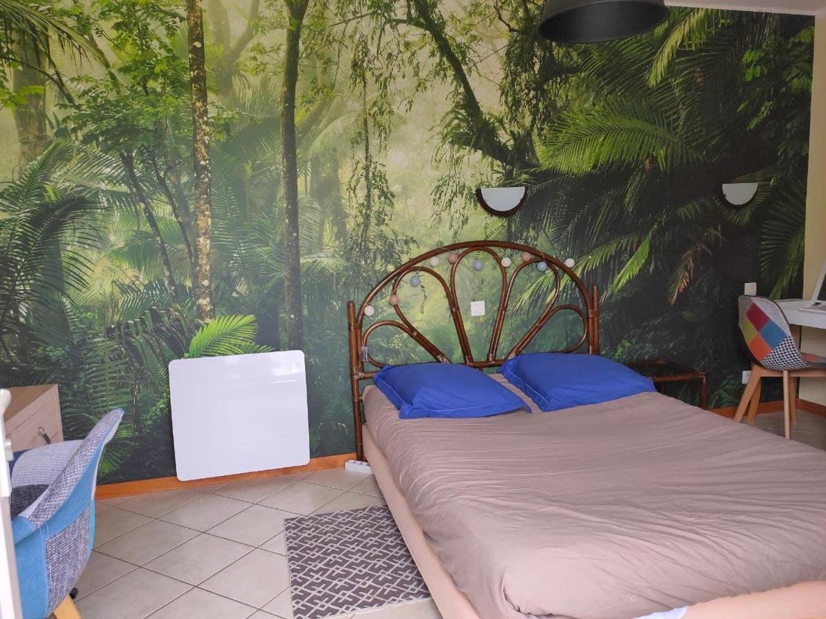 Chambre Avec Sdb Privative En Pleine Campagne Baillou Exterior foto